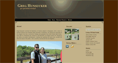 Desktop Screenshot of greghunsucker.com